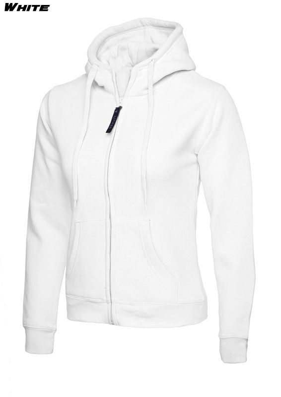 Ladies Zipped Hoodie