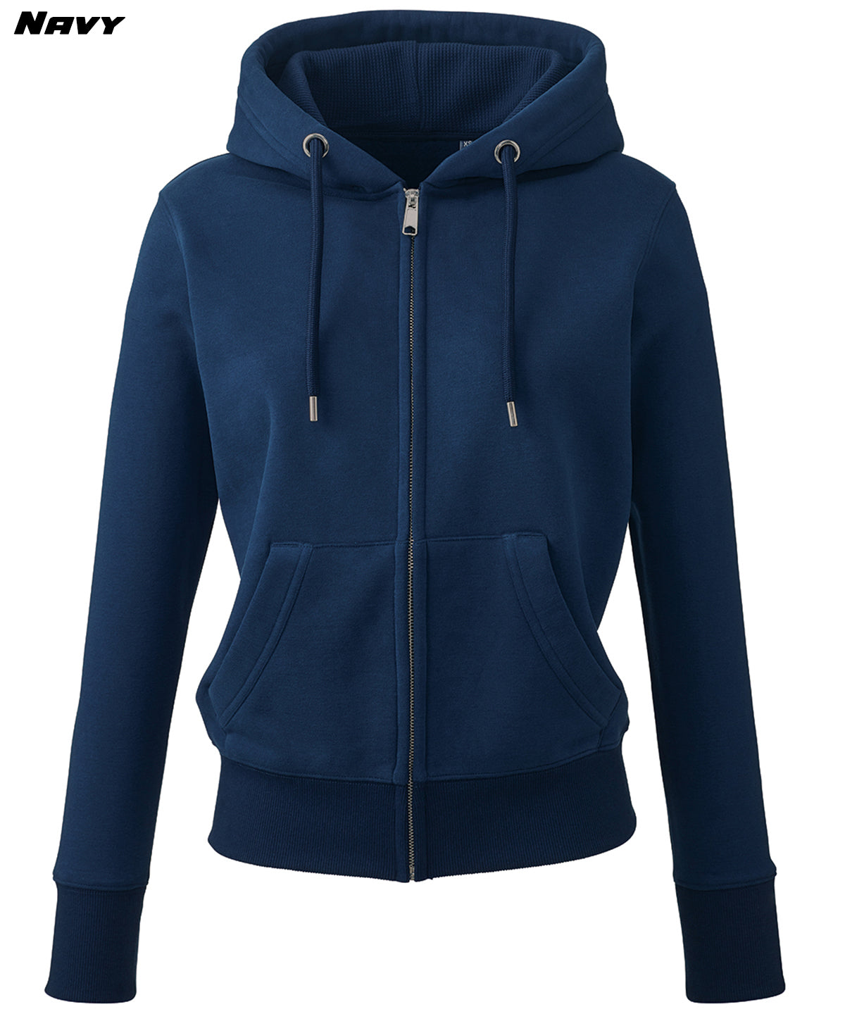 Ladies Zipped Hoodie