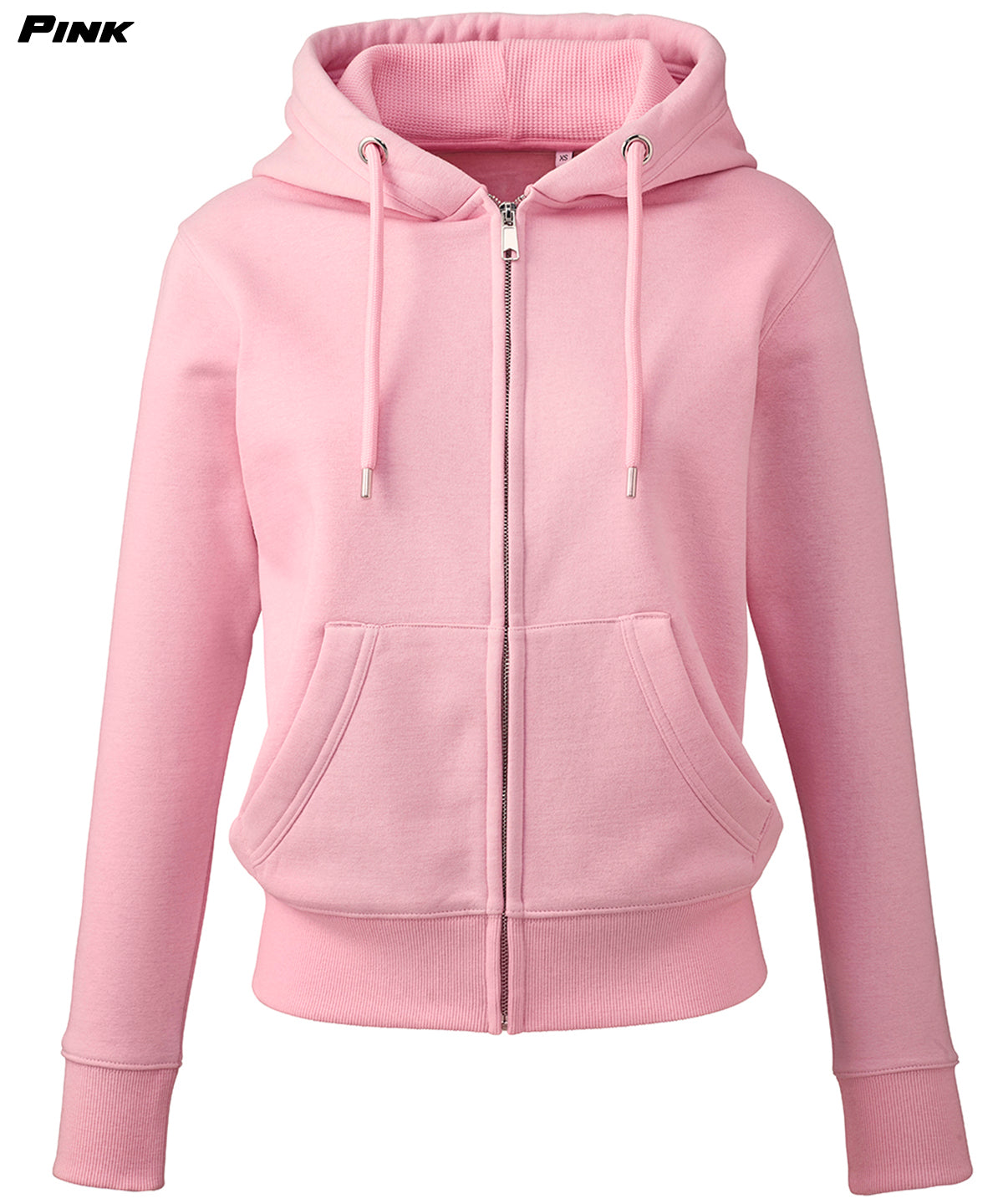 Ladies Zipped Hoodie