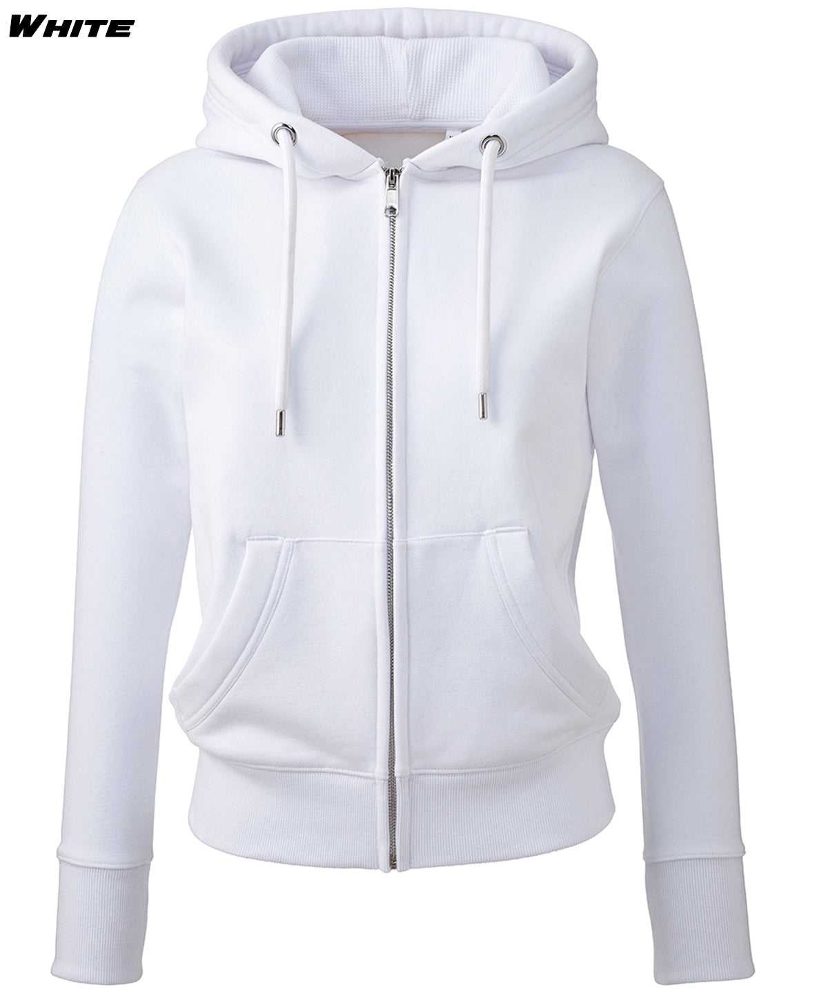Ladies Zipped Hoodie