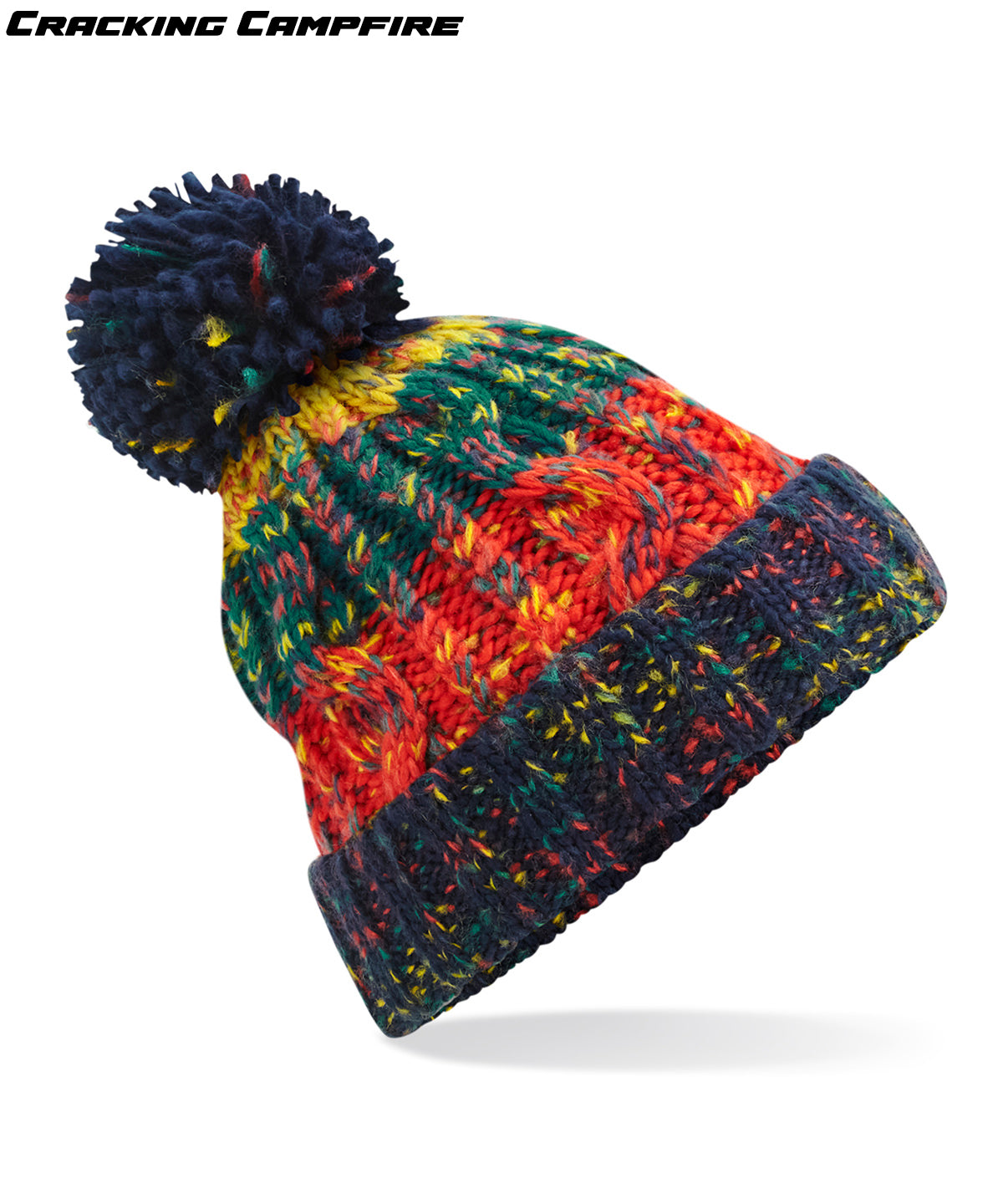 Corkscrew Pom Beanie