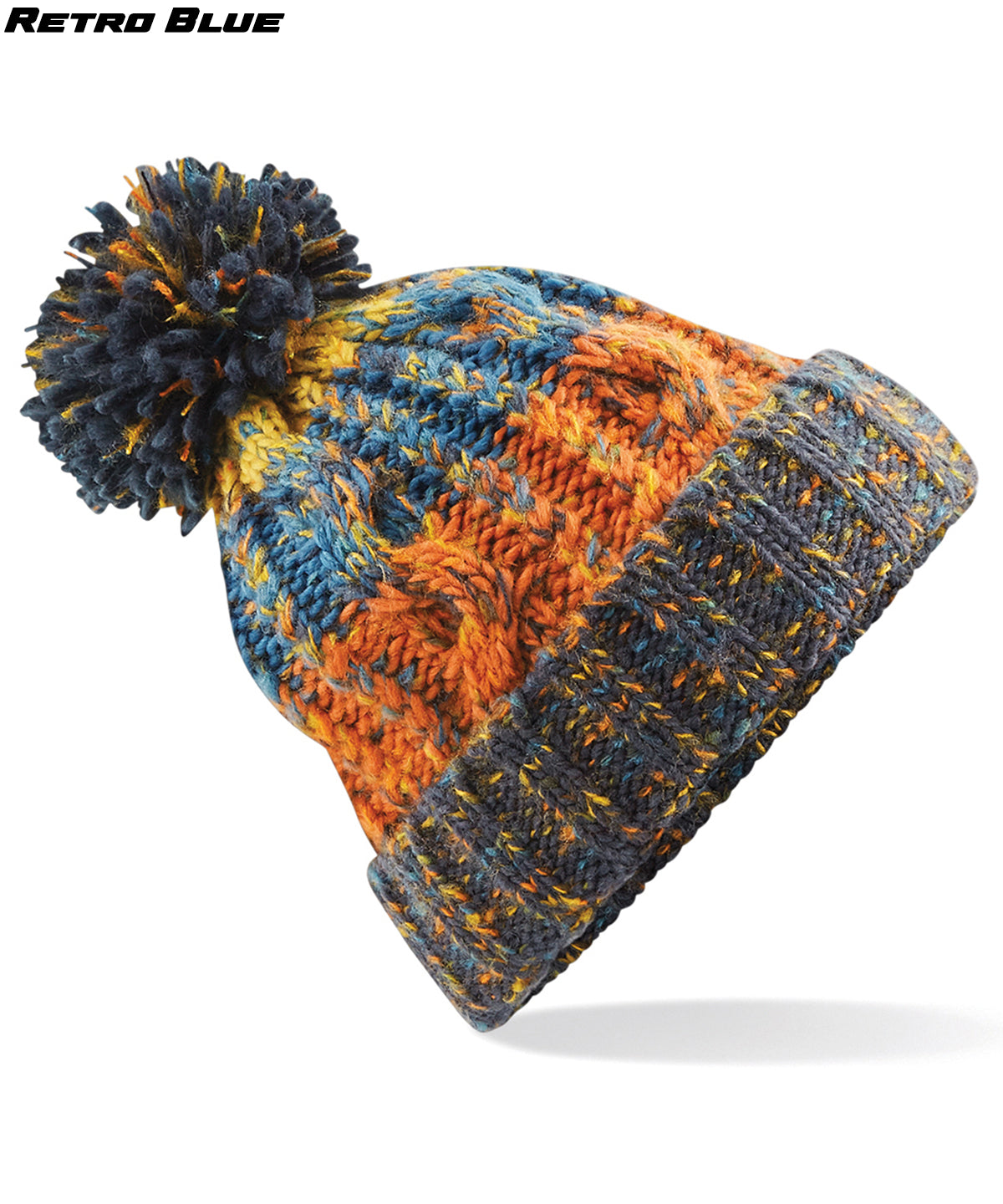 Corkscrew Pom Beanie