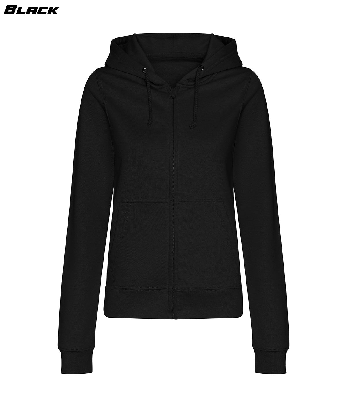 Ladies Zipped Hoodie