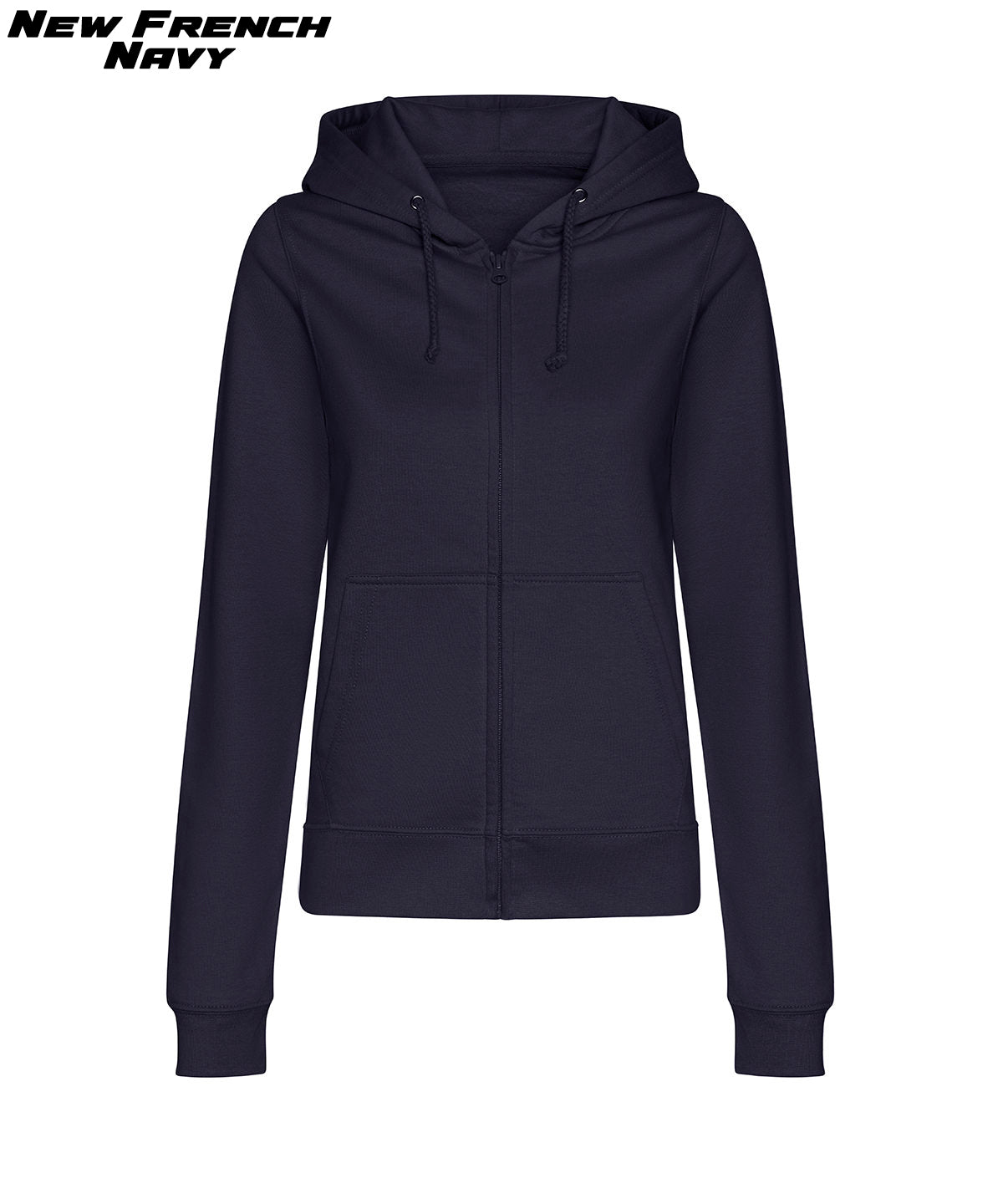 Ladies Zipped Hoodie