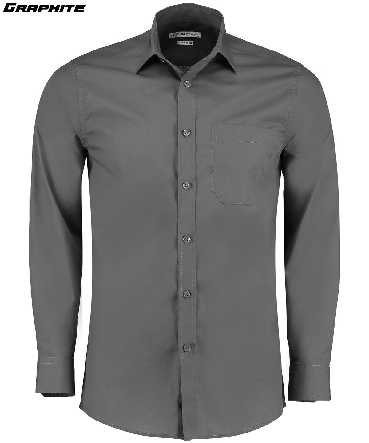 Long Sleeve Poplin Pocket Shirt