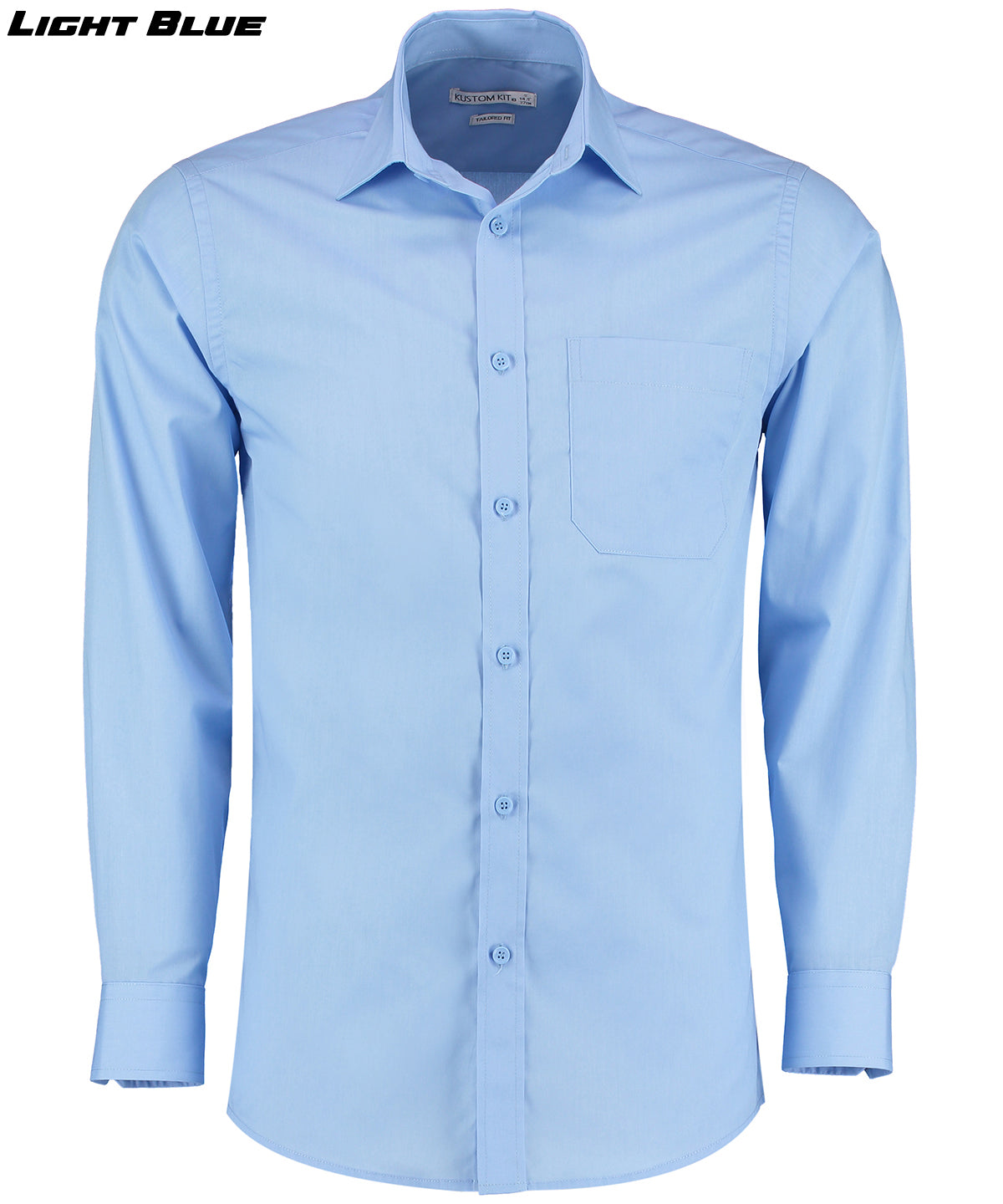 Long Sleeve Poplin Pocket Shirt