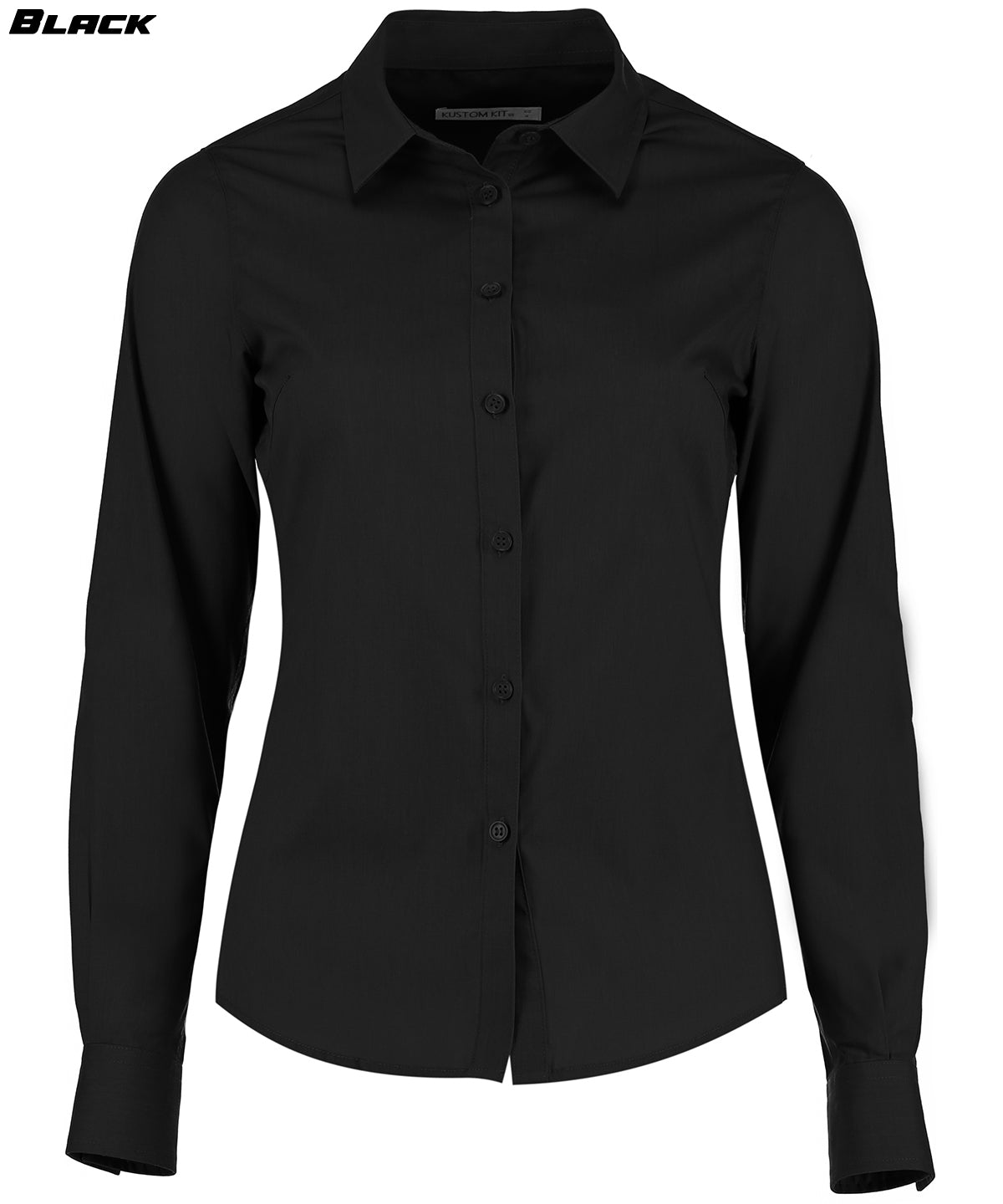 Ladies Long Sleeve Poplin Shirt