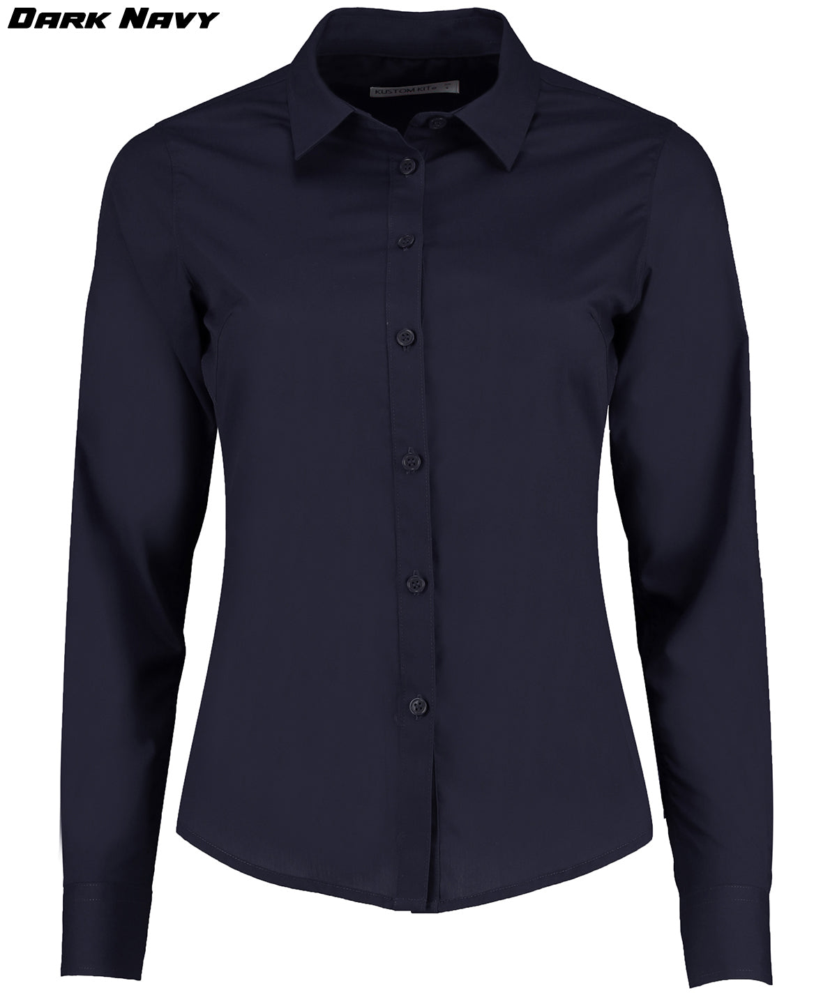 Ladies Long Sleeve Poplin Shirt