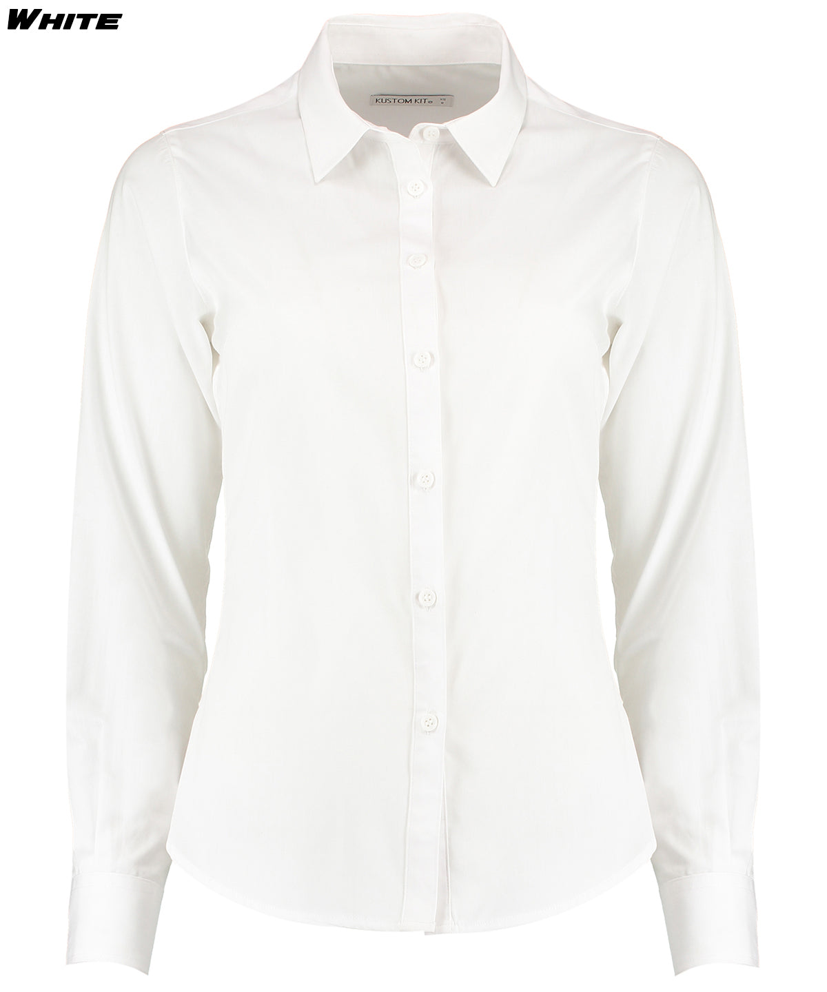 Ladies Long Sleeve Poplin Shirt