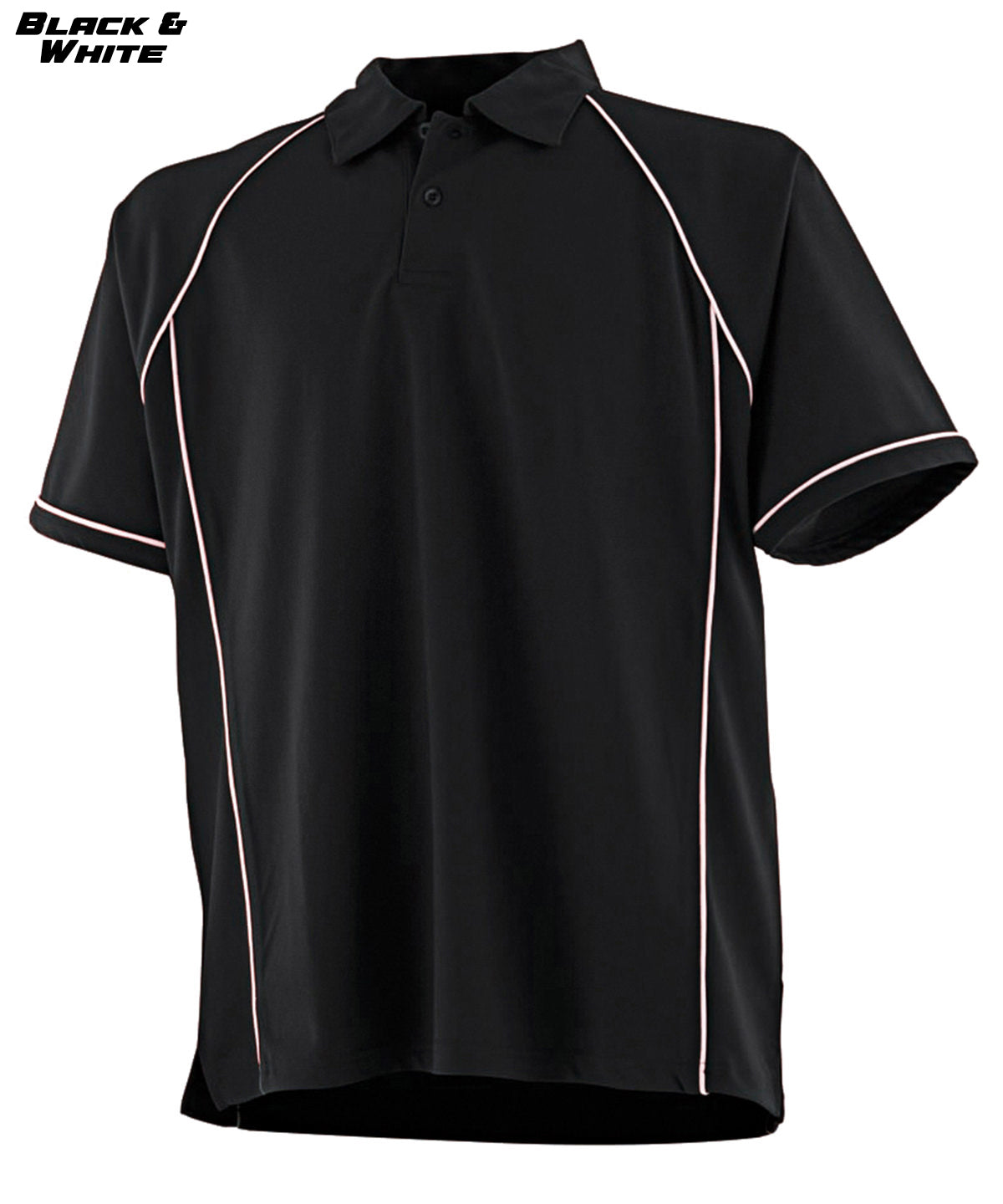 Piped Performance Polo