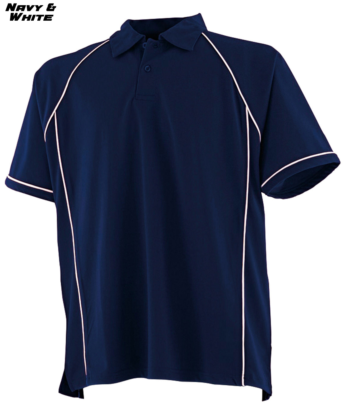 Piped Performance Polo