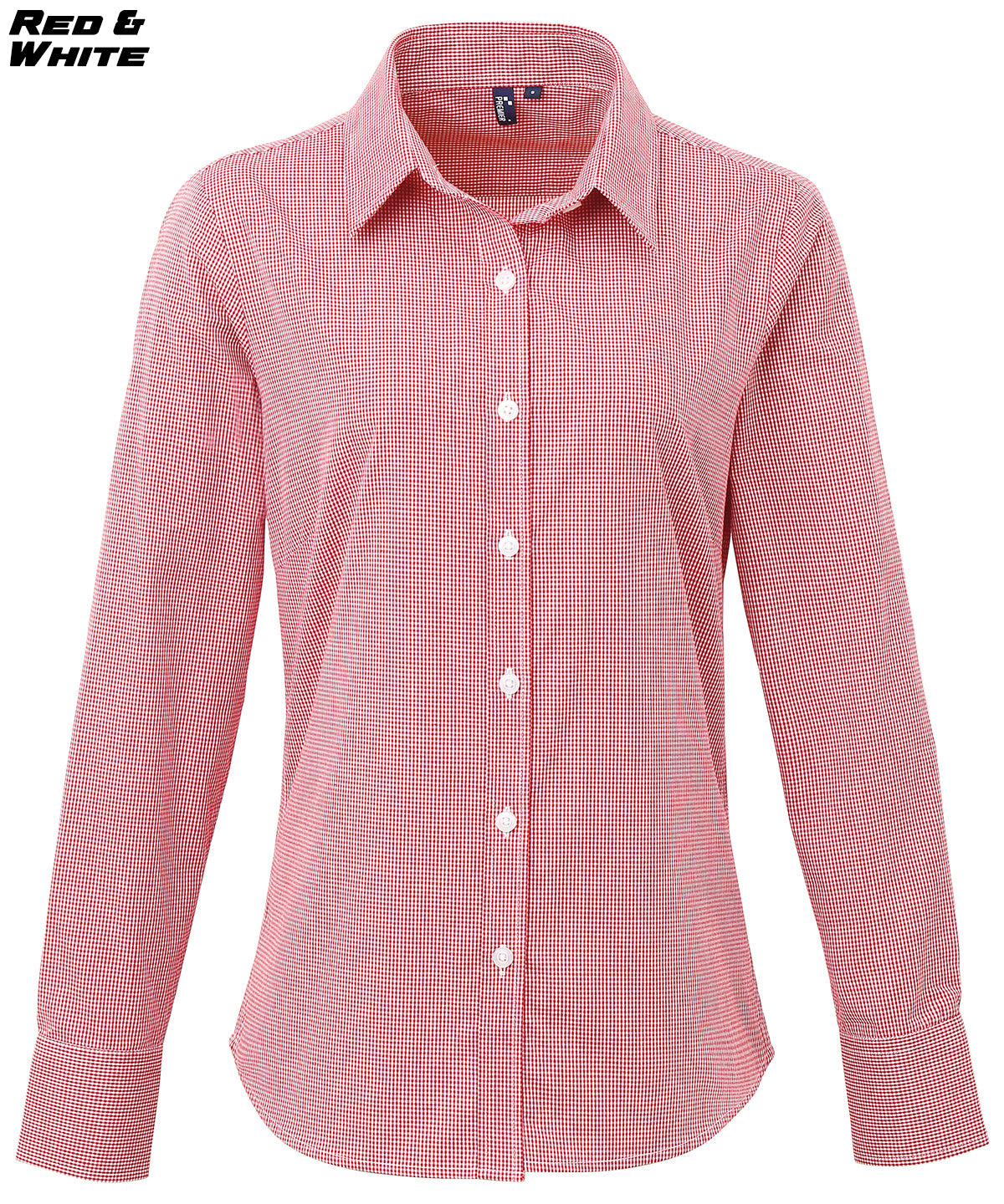 Ladies Microcheck Shirt
