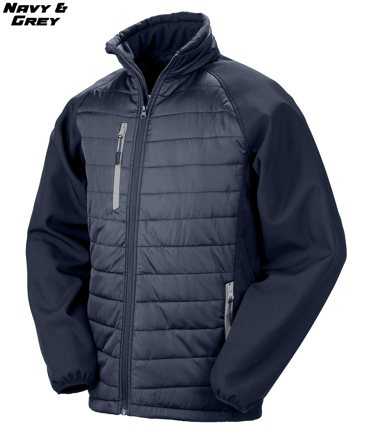 5 x Padded Softshell Jackets