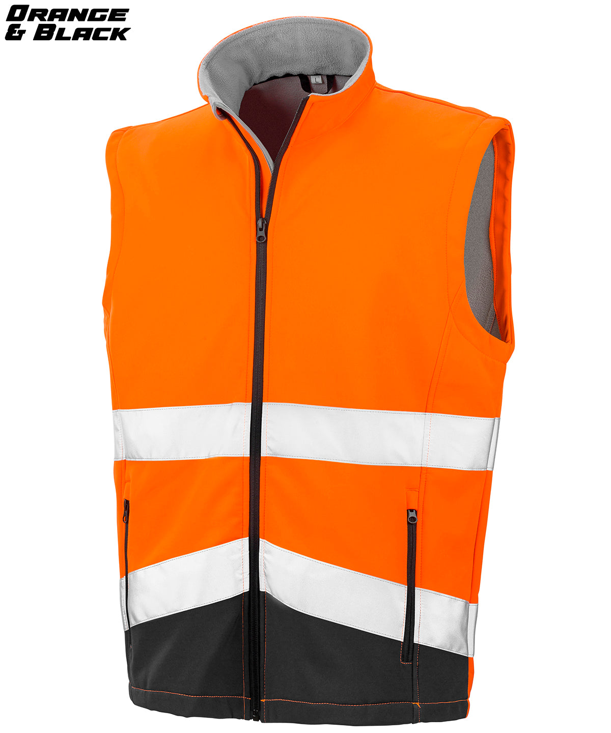 Hi-Vis Contrast Softshell Gilet