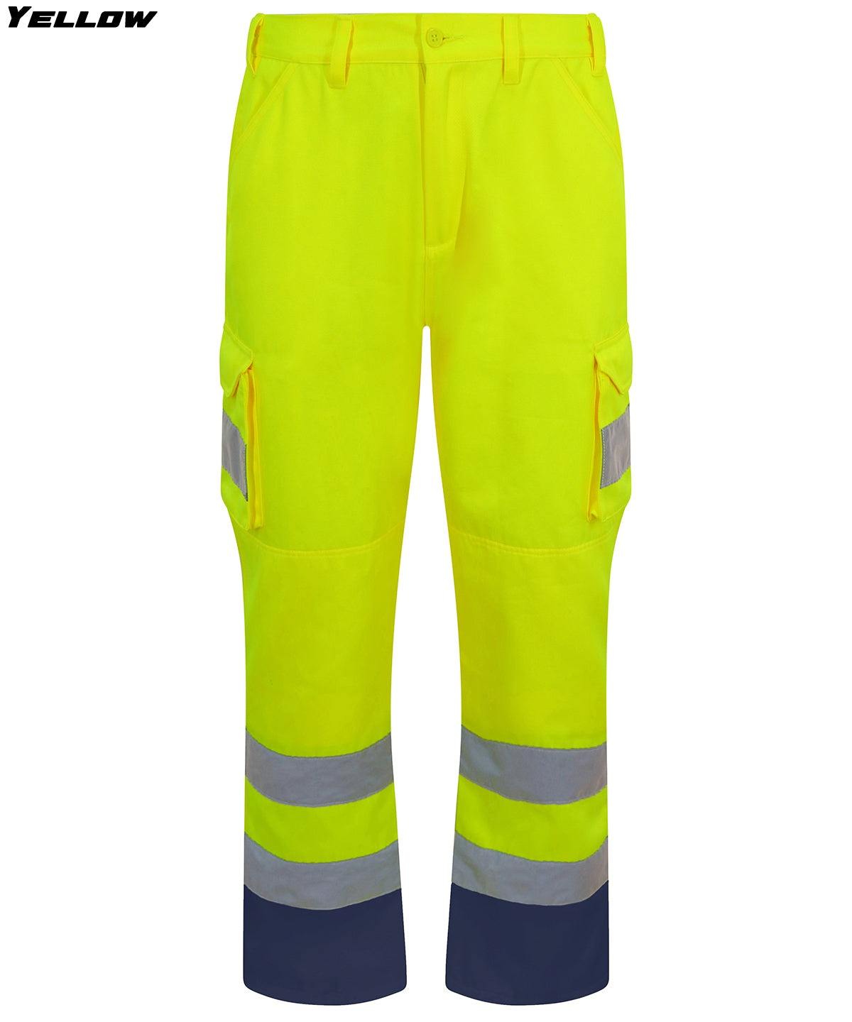 Contrast Hi-Vis Cargo Trouser