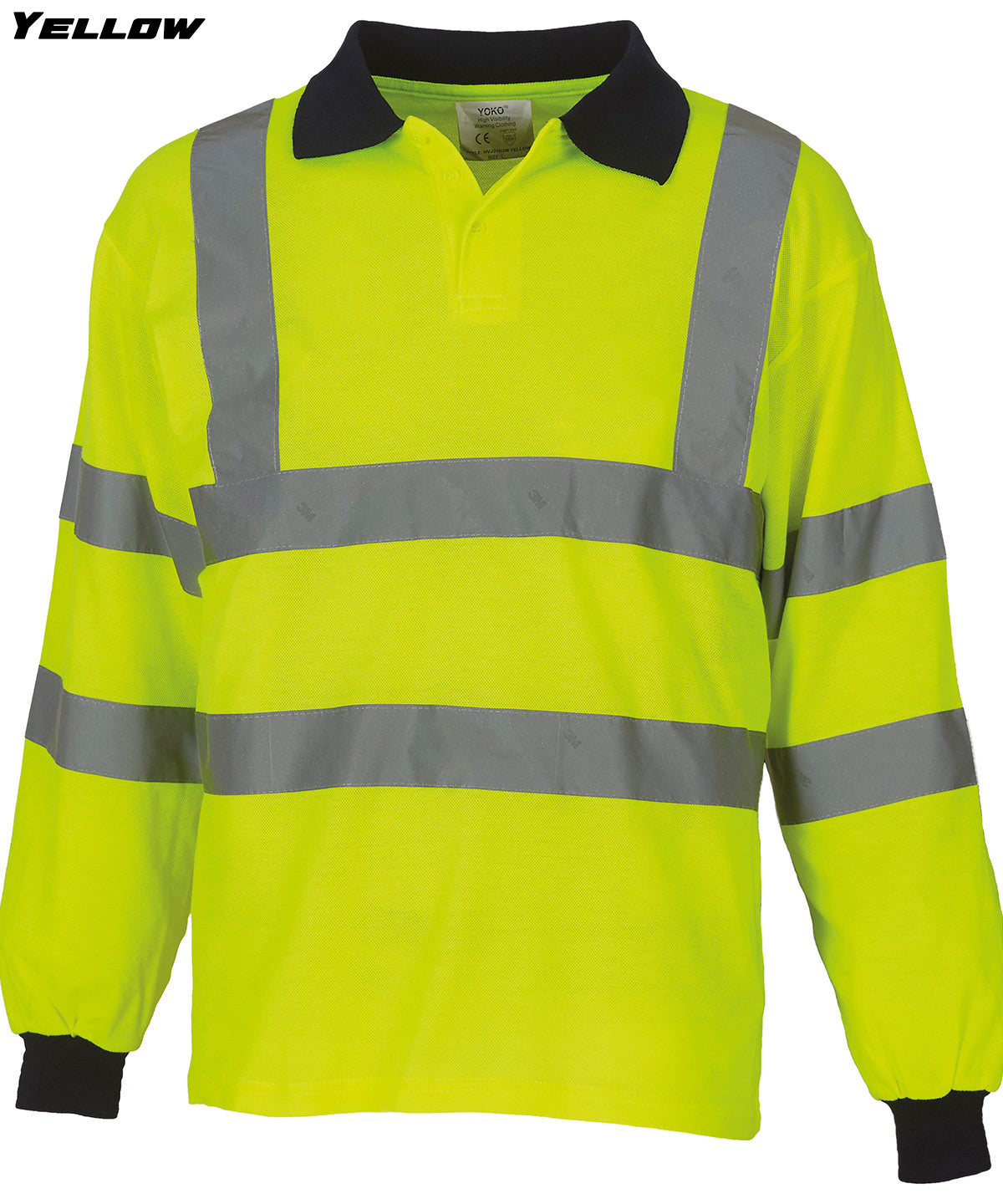 Long Sleeve Hi-Vis Polo
