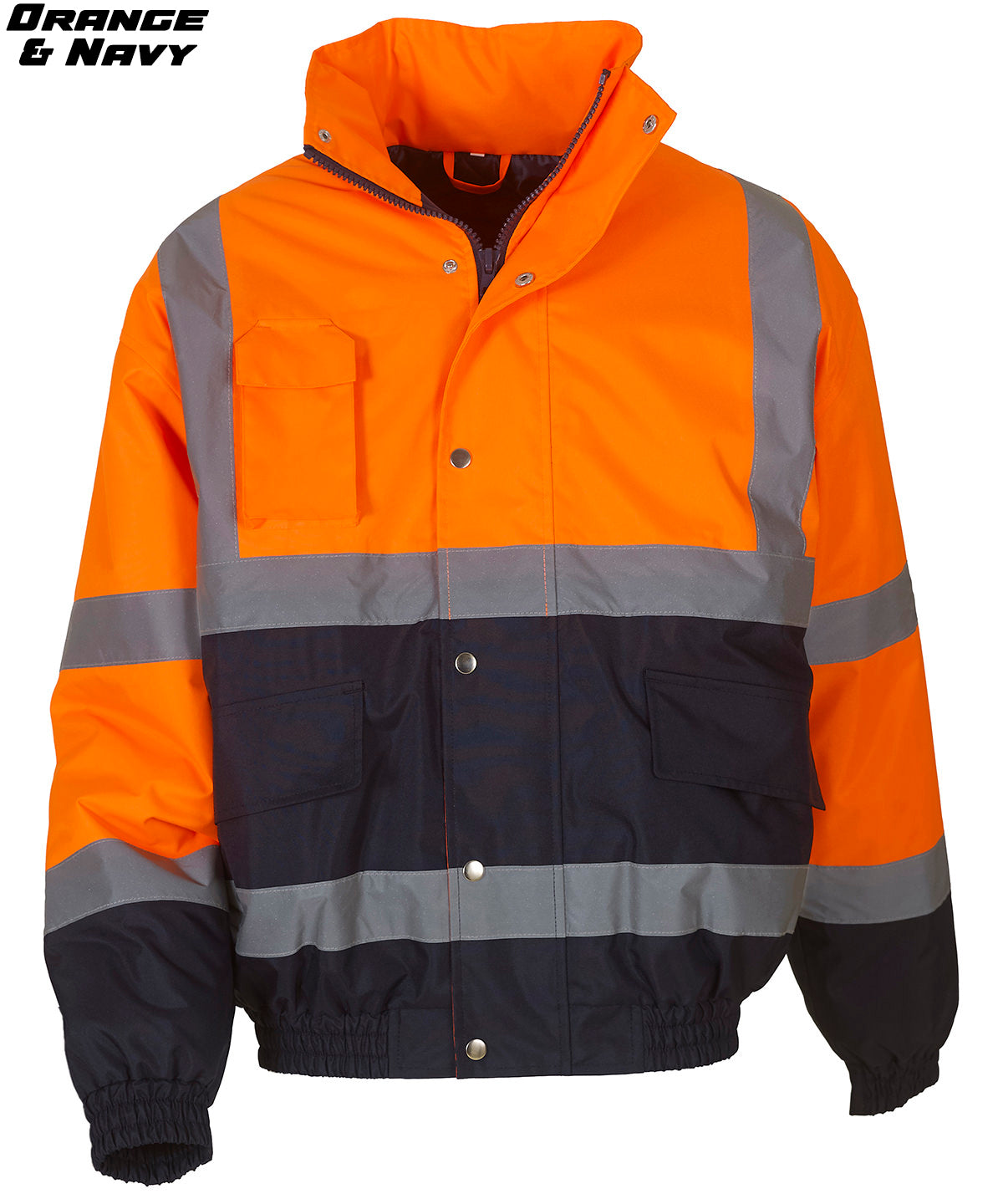 Contrast Hi-Vis Bomber Jacket