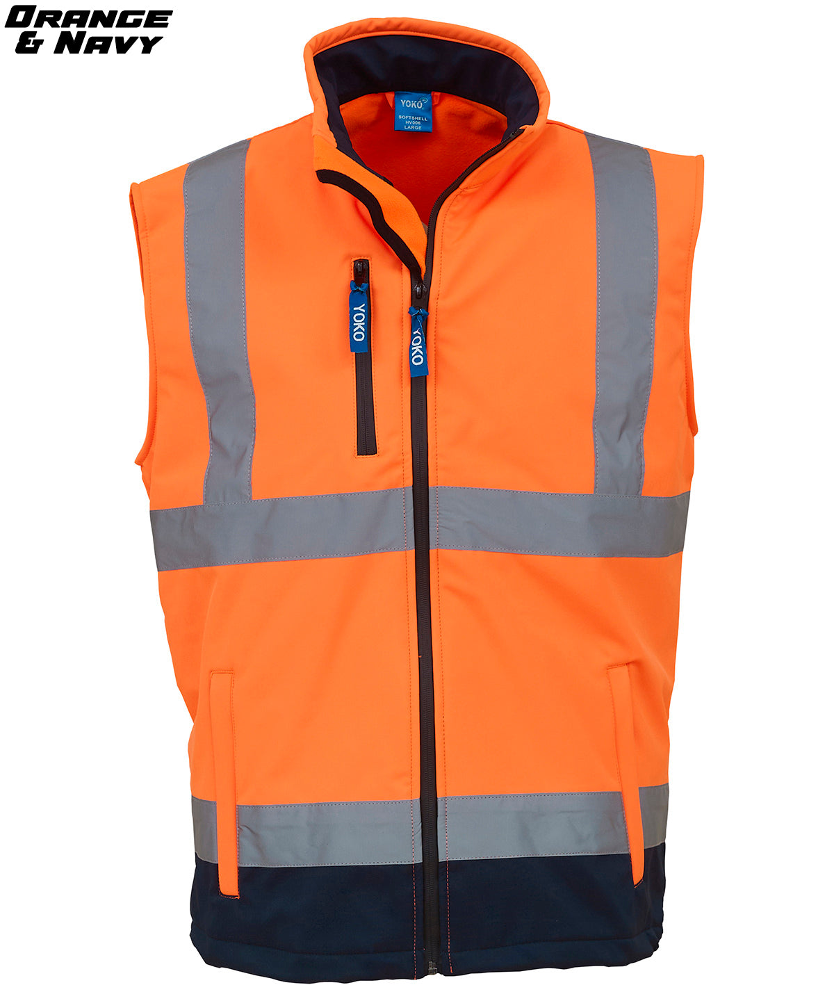 Hi-Vis Softshell Gilet