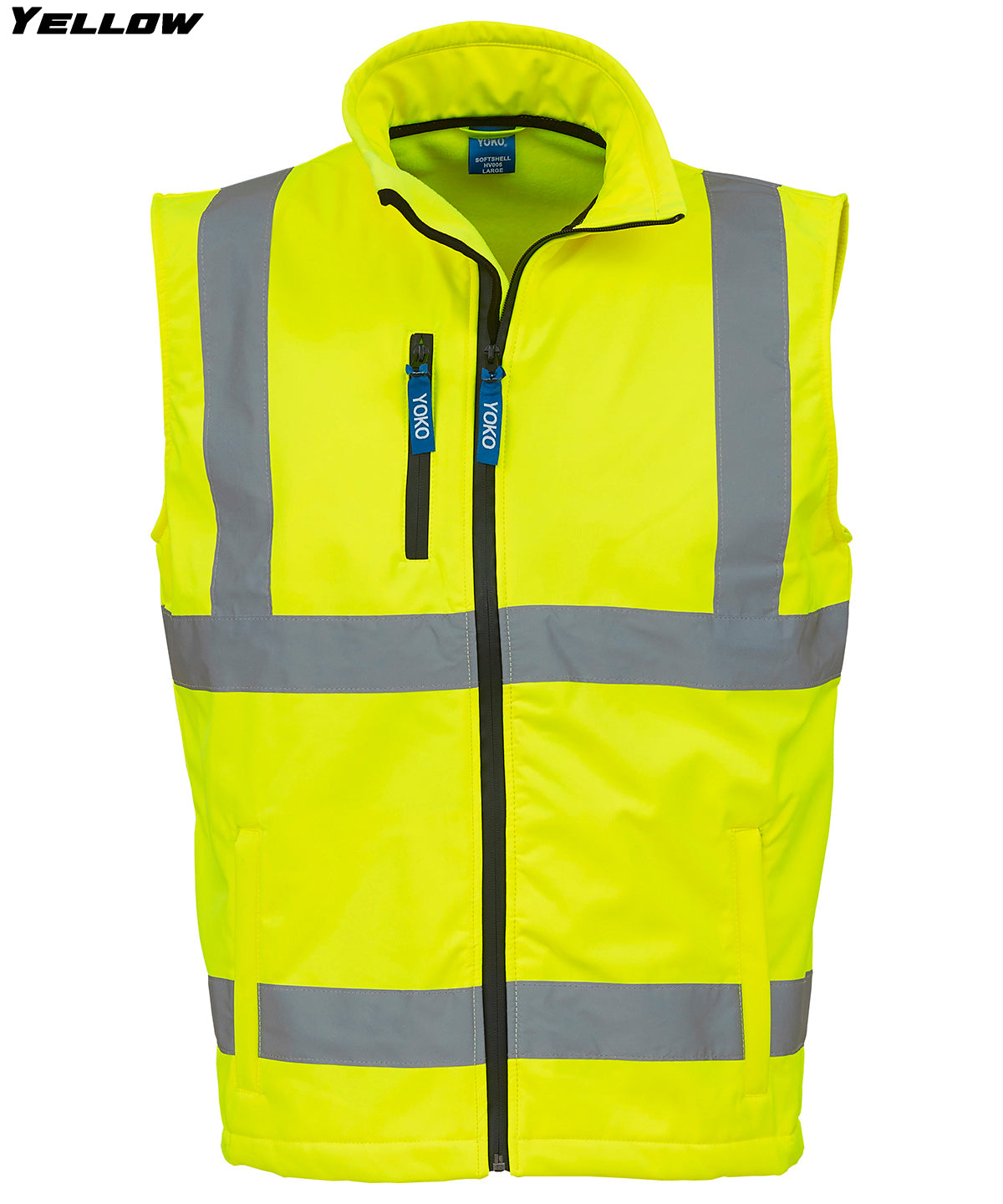 Hi-Vis Softshell Gilet
