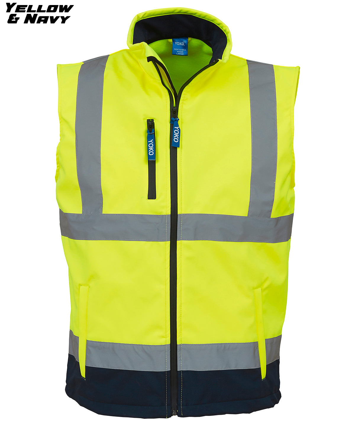 Hi-Vis Softshell Gilet