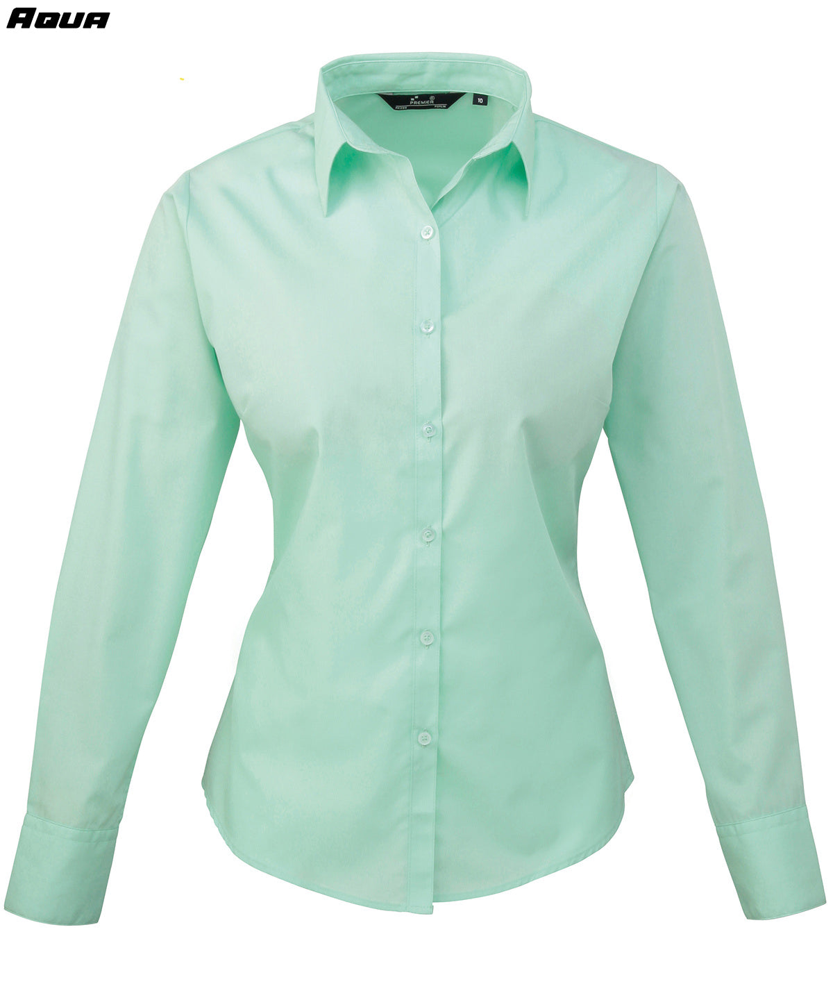 Ladies Long Sleeve Poplin Shirt