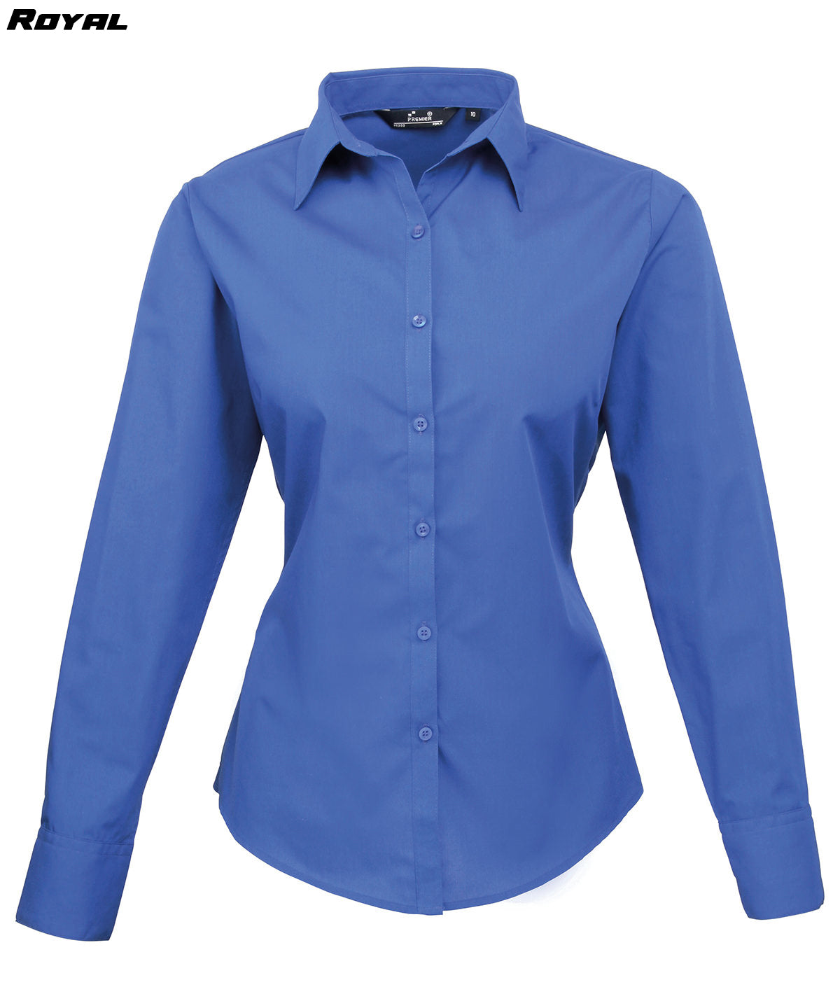 Ladies Long Sleeve Poplin Shirt