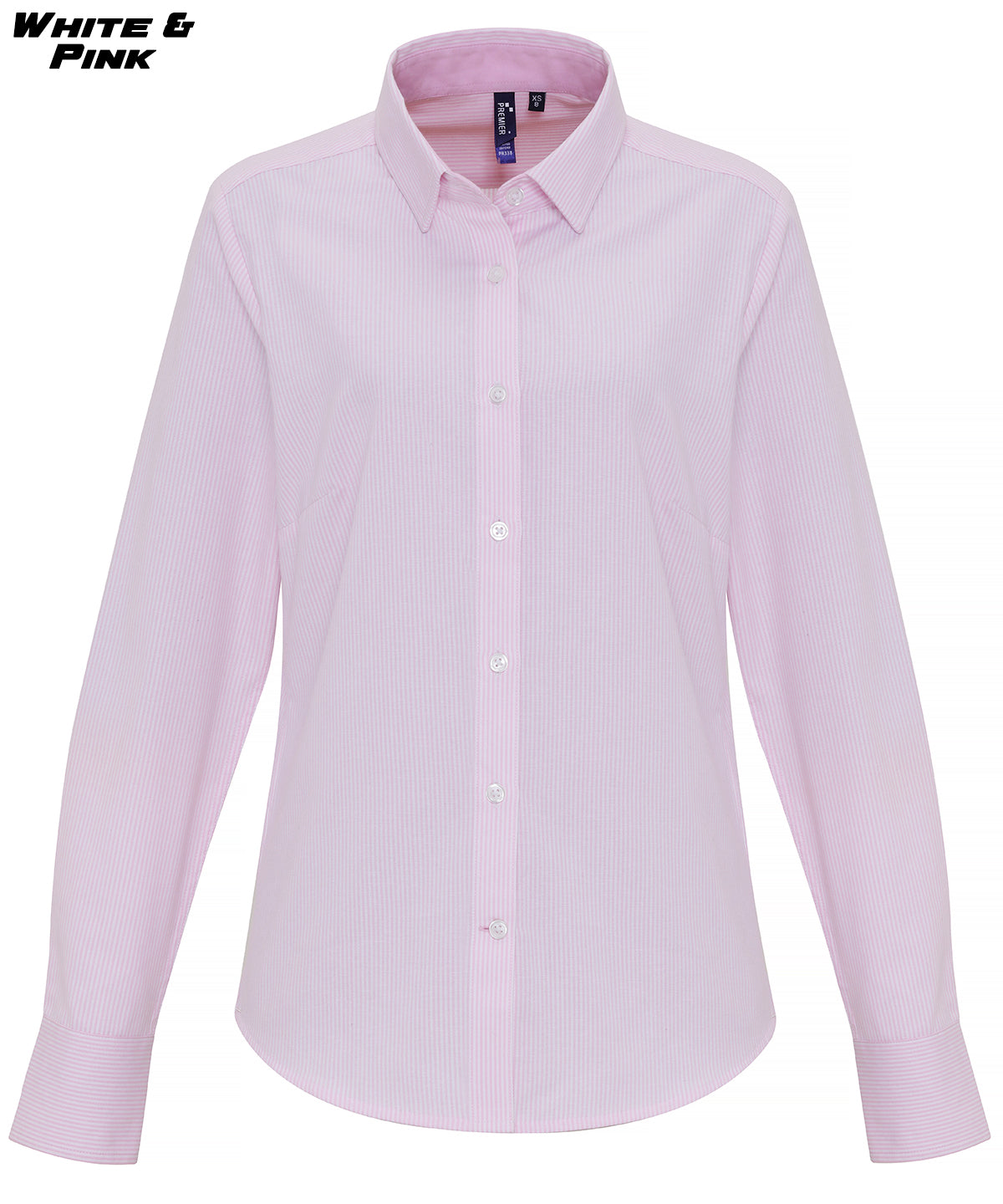 Ladies Long Sleeve Stripes Shirt