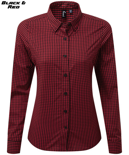 Ladies Maxton Check Shirt