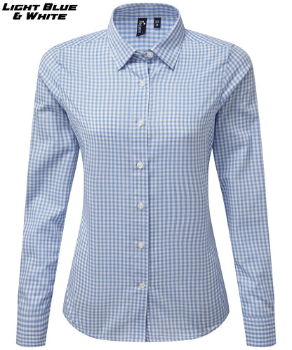 Ladies Maxton Check Shirt