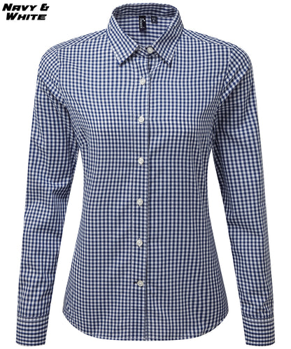 Ladies Maxton Check Shirt