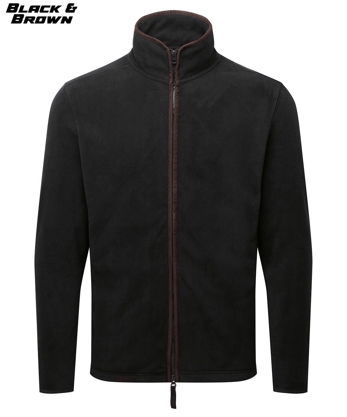 Contrast Full Zip Fleece