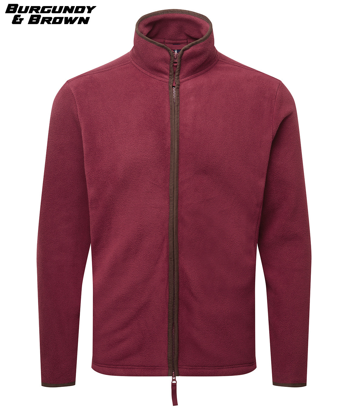 Contrast Full Zip Fleece