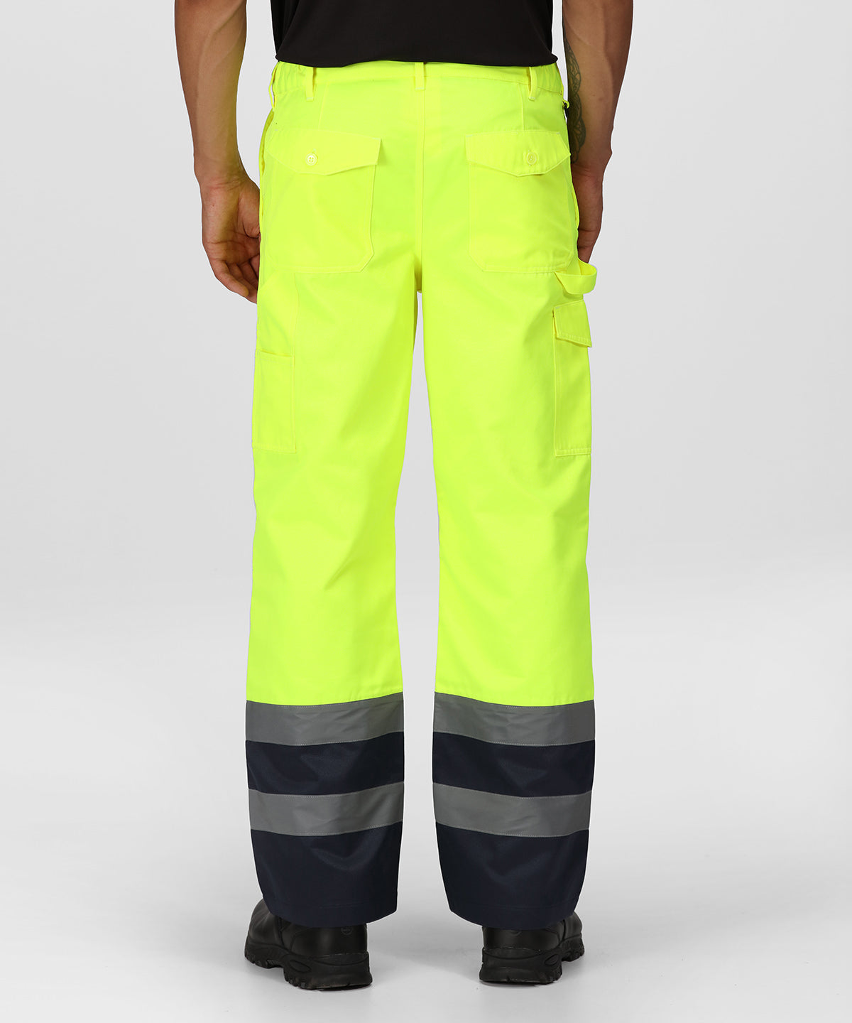 Contrast Hi-Vis Cargo Trouser