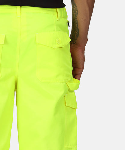 Contrast Hi-Vis Cargo Trouser