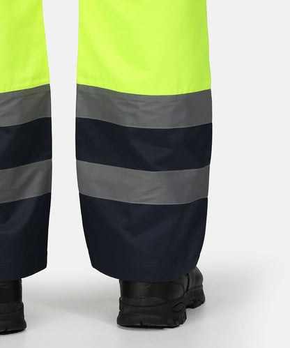 Contrast Hi-Vis Cargo Trouser