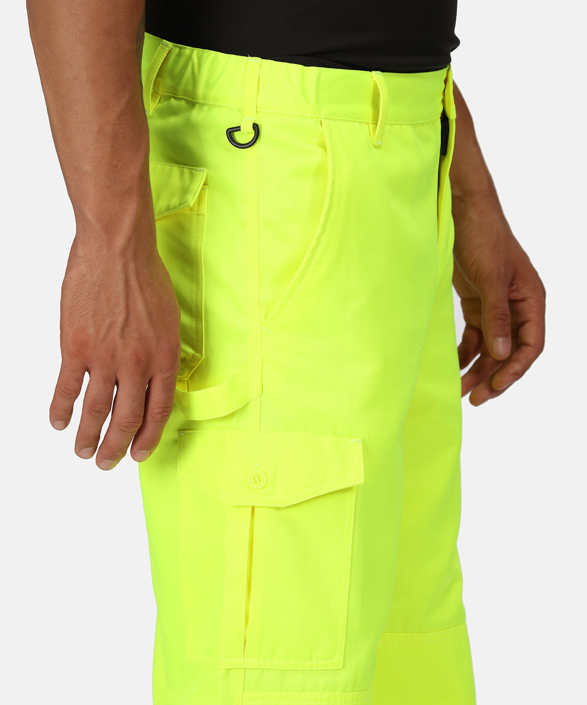 Contrast Hi-Vis Cargo Trouser