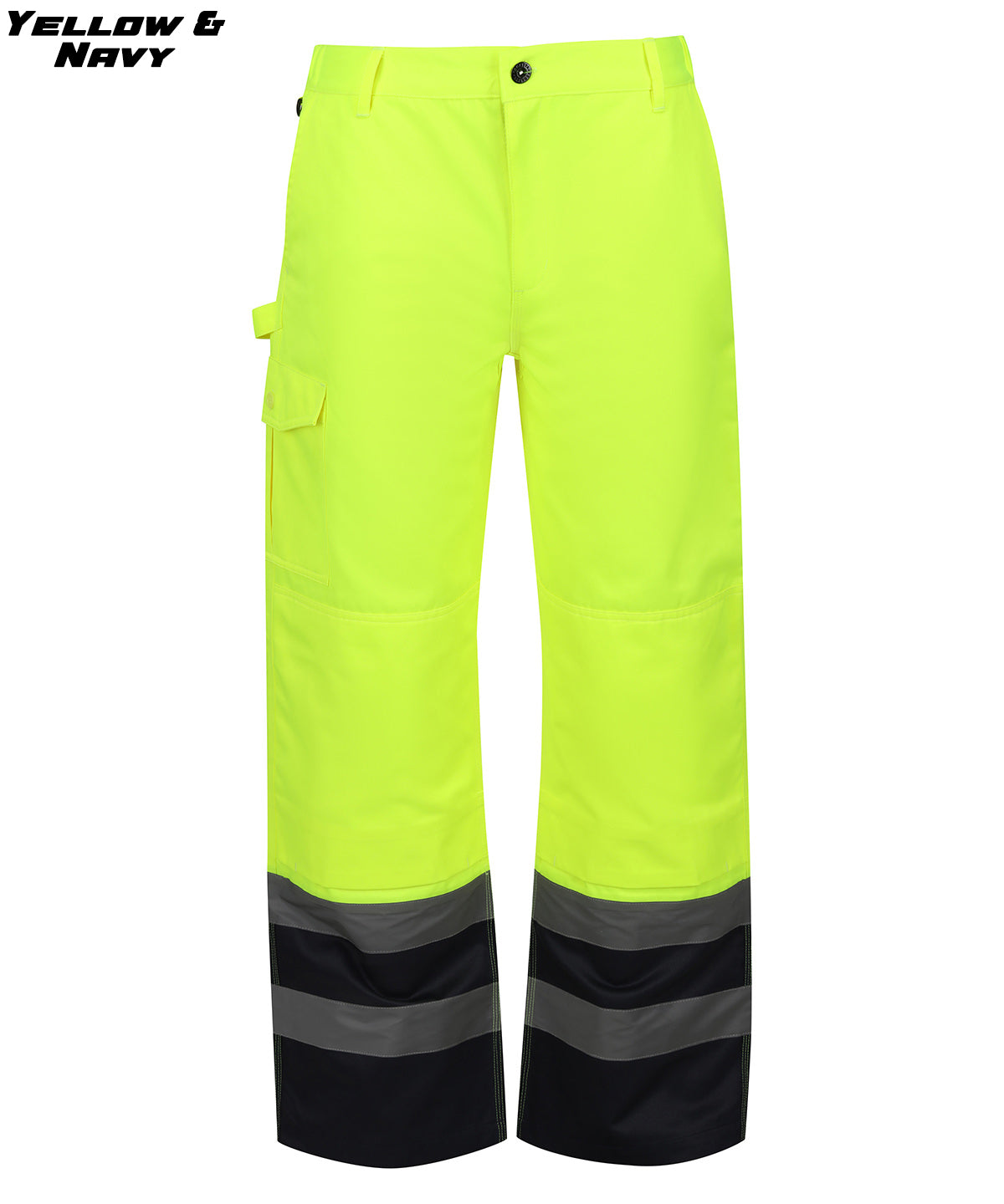 Contrast Hi-Vis Cargo Trouser