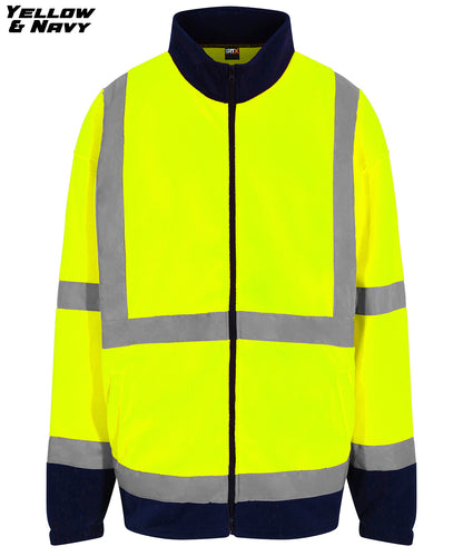 Hi-Vis Full Zip Fleece