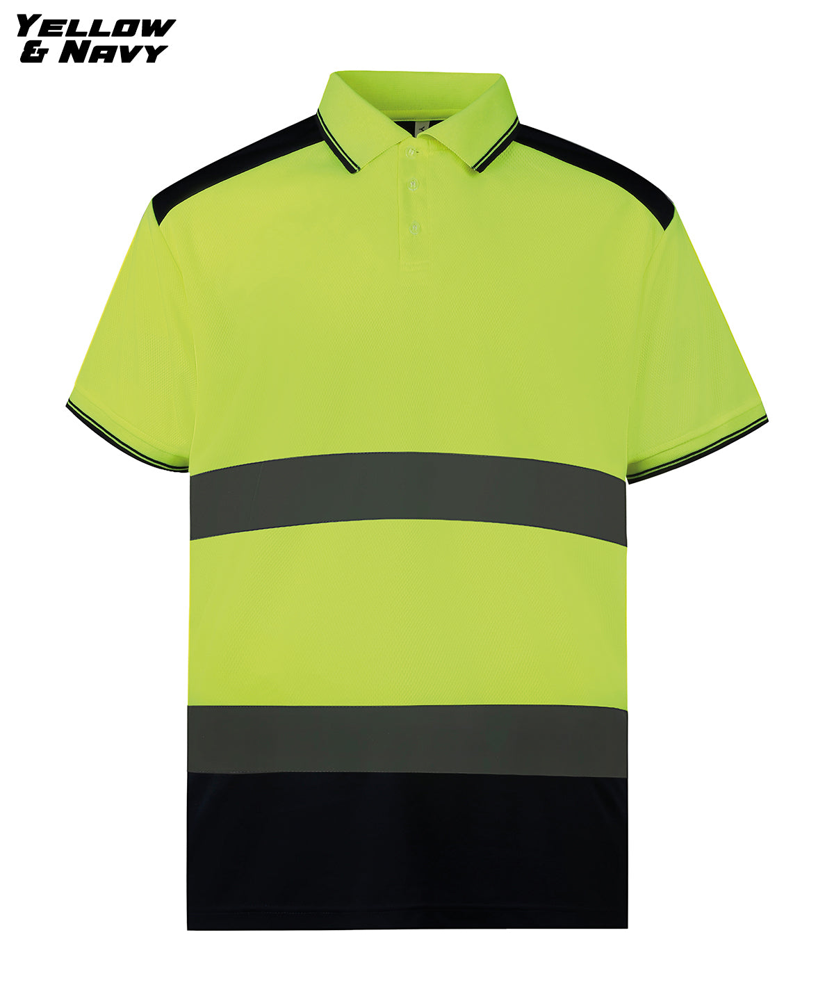 2 Tone Hi-Vis Polo